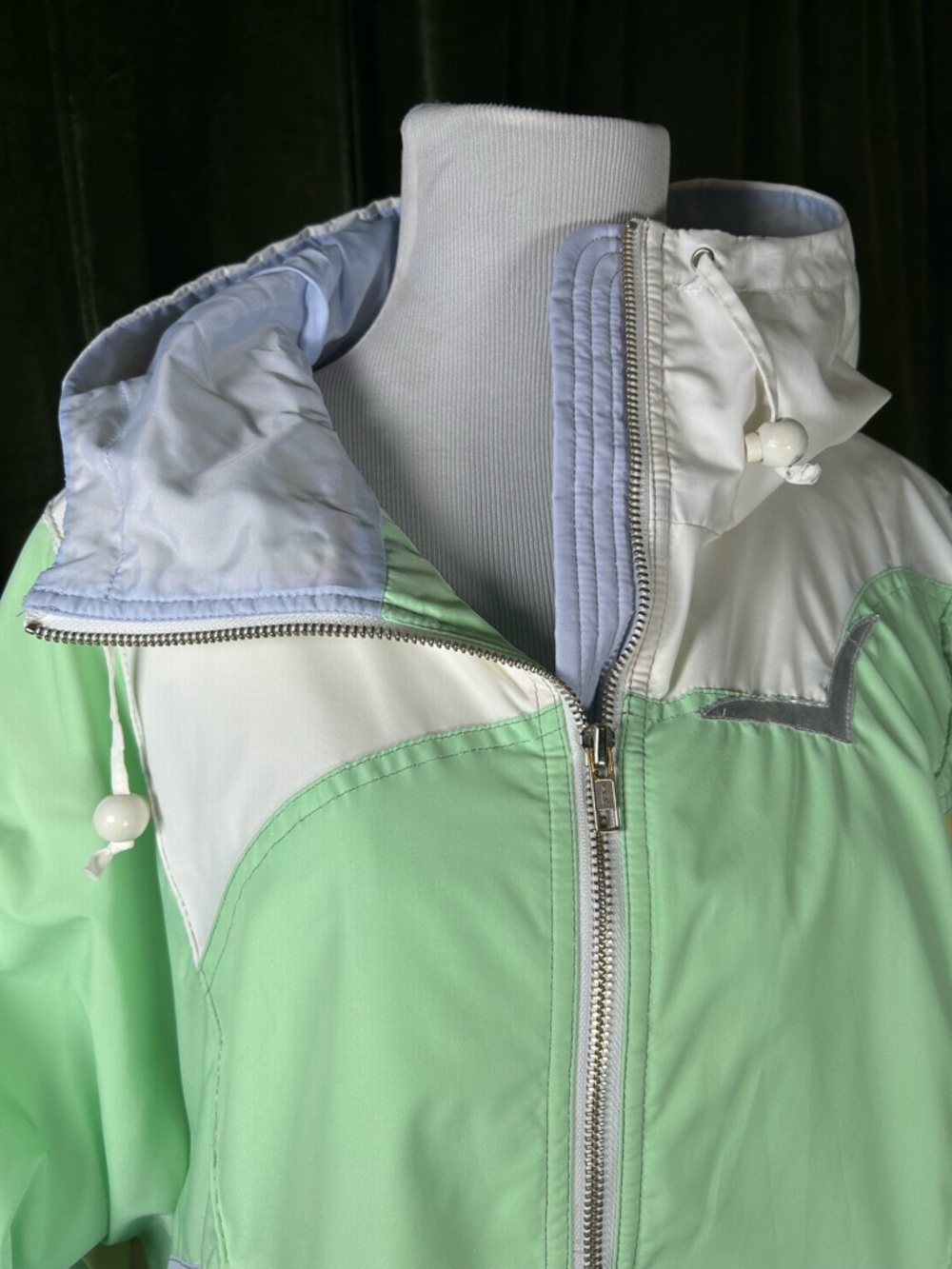 Authentic Vintage 90's Obermeyer Sport "Cutter"/"Splash" Color Block Anorack - Picture 3 of 12